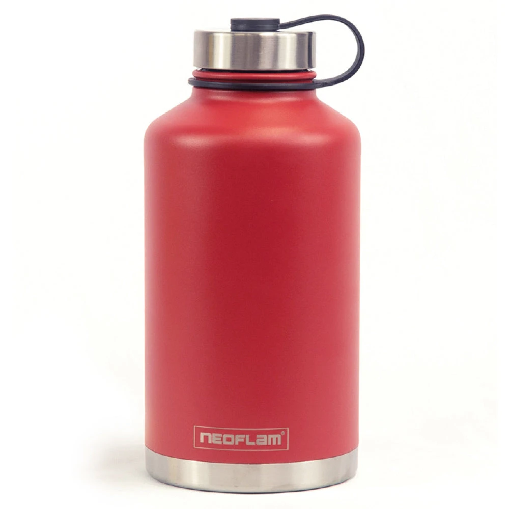 1.9L All Day S-Steel, Double Walled And Vacuum Insulated Water Bottle Red 1 1.9L All Day S-Steel, Double Walled And Vacuum Insulated Water Bottle Red