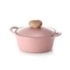 Neoflam Retro 22cm Stockpot Induction With Die-Cast Lid Pink Demer