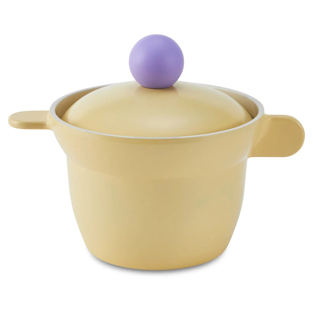 Neoflam Better Finger 16cm Rice Pot Induction Yellow 1 Neoflam Better Finger 16cm Rice Pot Induction Yellow