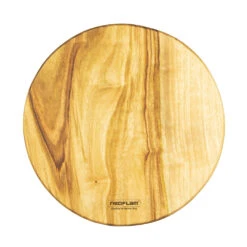 Neoflam Camphor Laurel Large Round Hot Placement Cutting Chopping Board Hand Made In Byron Bay