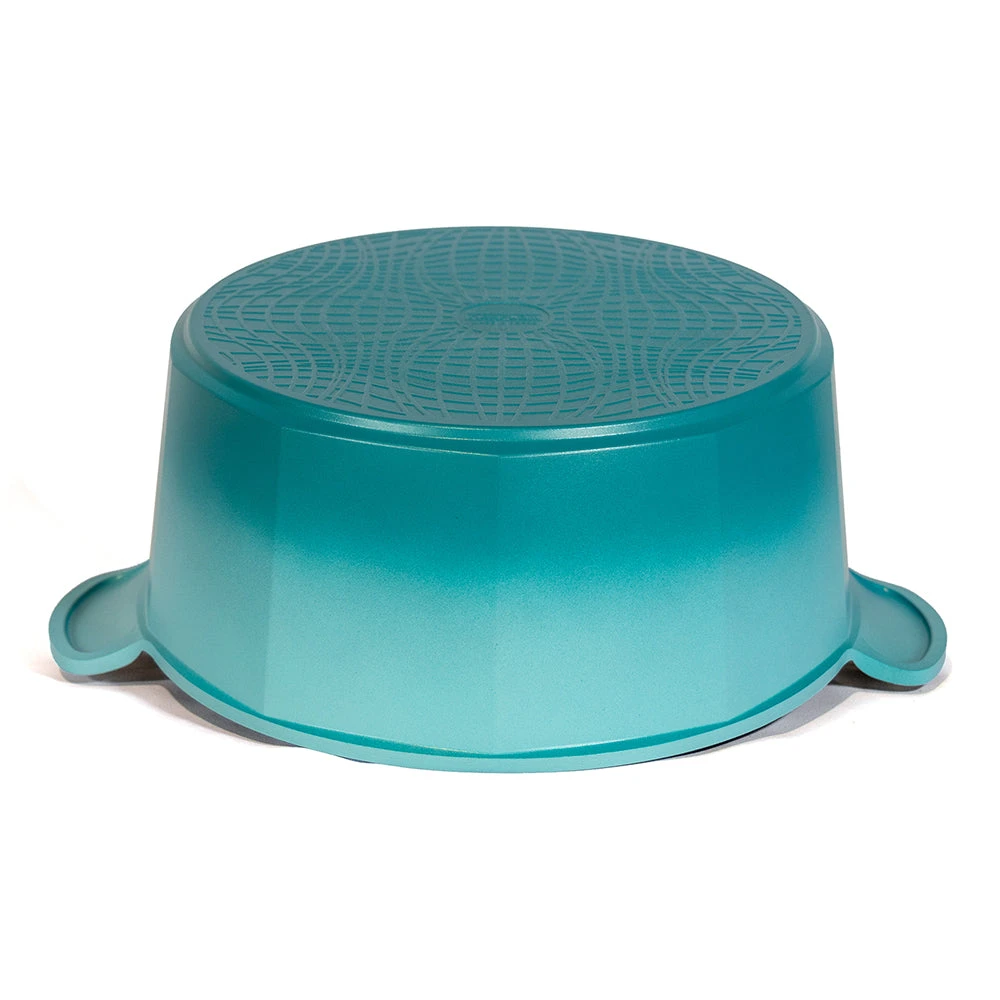 Neoflam Venn 32cm Casserole Induction Turquoise 2 Neoflam Venn 32cm Casserole Induction Turquoise - Image 2