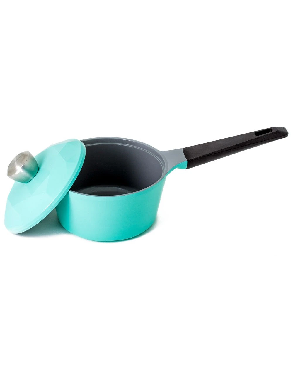 Neoflam Carat 18cm Sauce Pan Non-Induction With Die-Cast Lid Mint 2 Neoflam Carat 18cm Sauce Pan Non-Induction With Die-Cast Lid Mint - Image 2