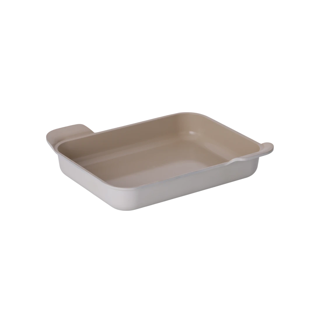 Neoflam Fika Roasting Pan Large Bone 1 Neoflam Fika Roasting Pan Large Bone