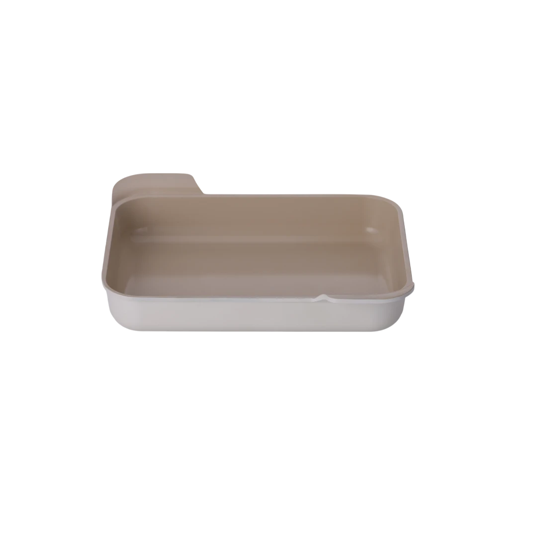 Neoflam Fika Roasting Pan Large Bone 4 Neoflam Fika Roasting Pan Large Bone - Image 4