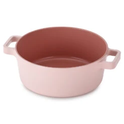 Neoflam Fika 22cm Stockpot Induction With Silicon Rim Glass Lid Pink 9 Neoflam Fika 22cm Stockpot Induction With Silicon Rim Glass Lid Pink -Neo Flam EK FG C22P4