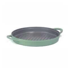 Neoflam Retro 26cm Round Grill Pan Induction Green Demer