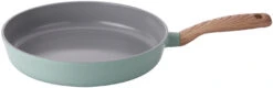 Neoflam Demer Green Retro Induction Set - 24 And 28cm Fry Pans And A 26cm Chef Pan -Neo Flam EK RT F28G1