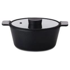 Neoflam Vulcan Small Se 24, 28cm Frying Pan, Saucepan And 20, 24cm Casserole Set - Induction Black -Neo Flam EK VG C241 8ce0c472 8348 45fc a374 30c5028de022