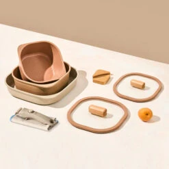 Neoflam FIKA Objet Comfort Cookware 7pcs Set Terre Cotta 11 Neoflam FIKA Objet Comfort Cookware 7pcs Set Terre Cotta -Neo Flam FIKA objet comfort 7P terracotta glass lid th 02 jpg