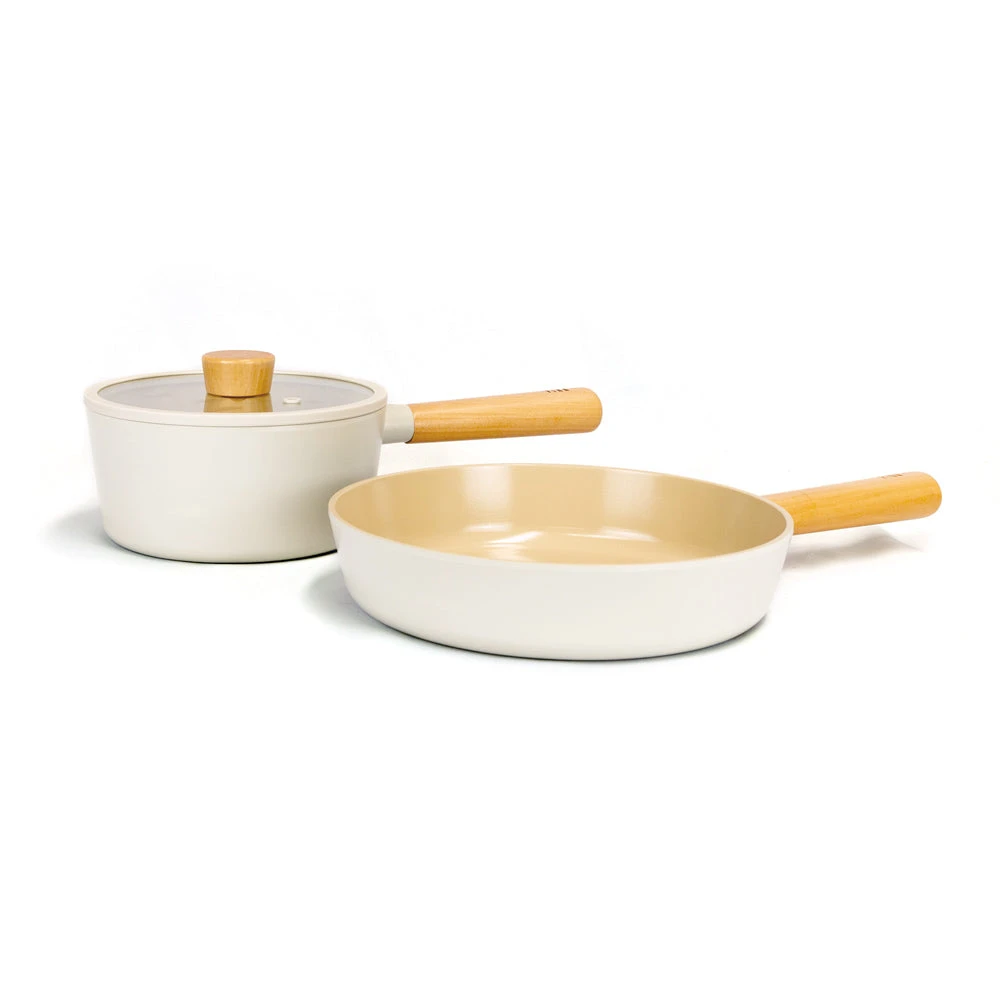 Neoflam Fika 28cm Fry Pans And 18cm Sauce Pan 1 Neoflam Fika 28cm Fry Pans And 18cm Sauce Pan