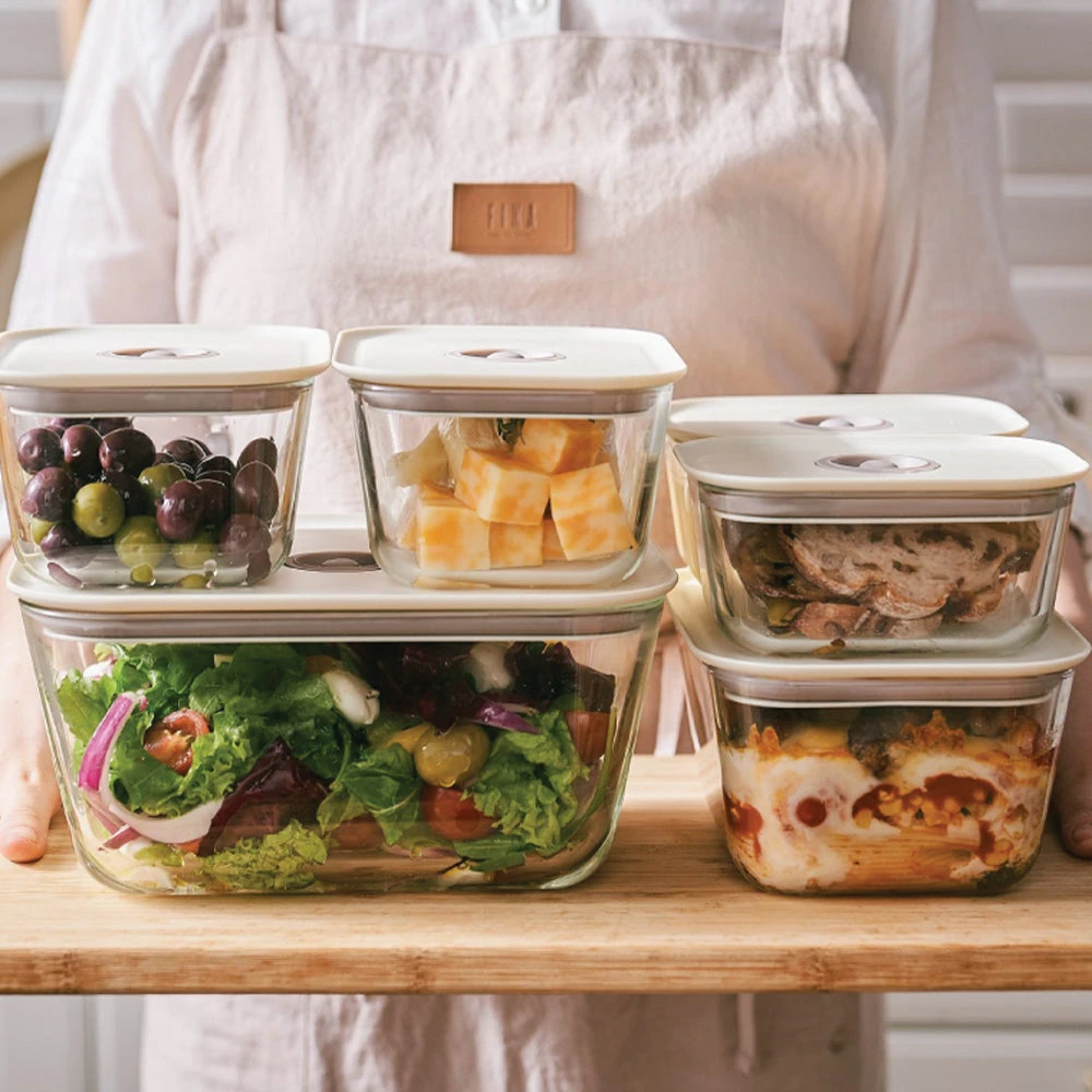 Neoflam Clik Glass Food Container Set Of 4 4 Neoflam Clik Glass Food Container Set Of 4 - Image 4