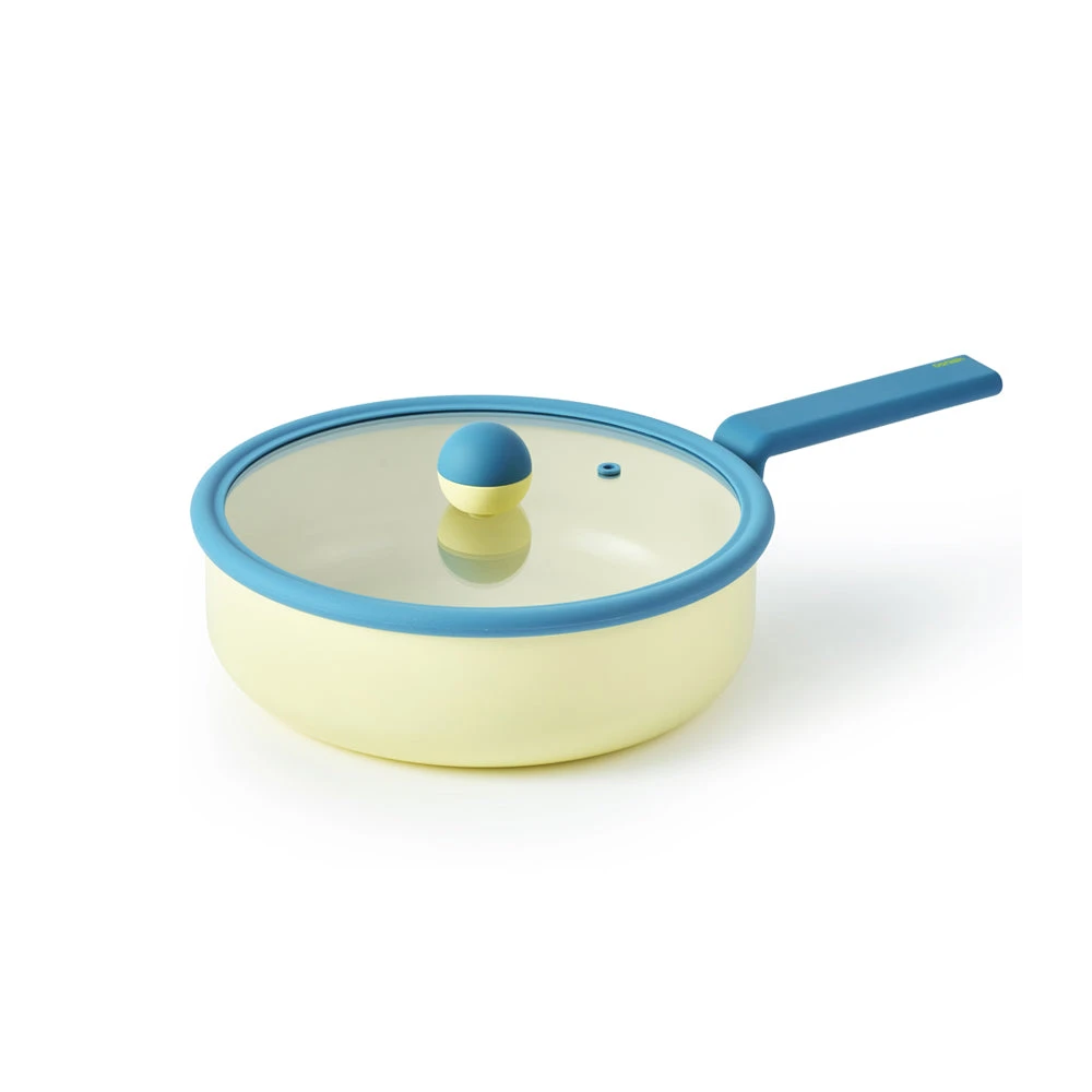 Neoflam Danish Multi Pan 20cm With Glass Lid, Full Induction 1 Neoflam Danish Multi Pan 20cm With Glass Lid, Full Induction