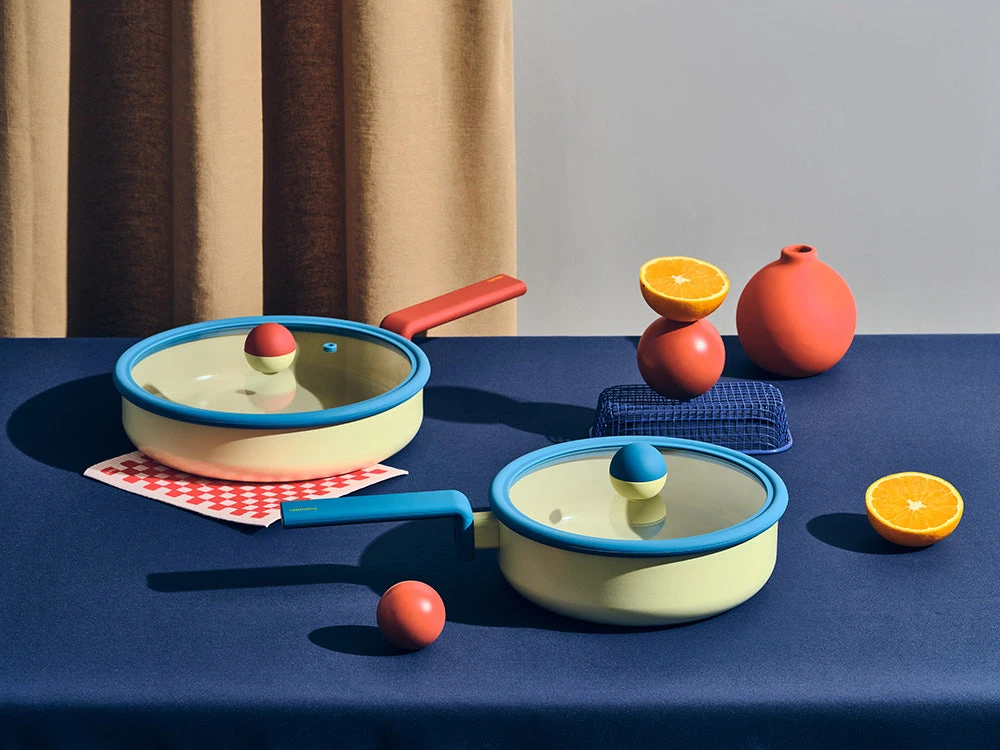 Neoflam Danish Multi Pan 20cm With Glass Lid, Full Induction 3 Neoflam Danish Multi Pan 20cm With Glass Lid, Full Induction - Image 3