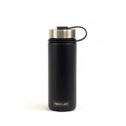 500ml Neoflam Skinny Stainless Steel Double Walled And Vacuum Insulated Water Bottle Black