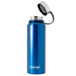 1.2L Neoflam All Day Stainless Steel Double Walled And Vacuum Insulated Water Bottle Blue Metal 5 1.2L Neoflam All Day Stainless Steel Double Walled And Vacuum Insulated Water Bottle Blue Metal -Neo Flam SCN8719F B 203