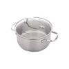 Neoflam Stainless Steel 22cm Stock Pot With Glass Lid
