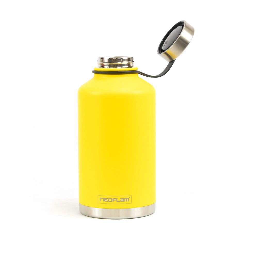 1.9L All Day S-Steel, Double Walled And Vacuum Insulated Water Bottle Yellow 2 1.9L All Day S-Steel, Double Walled And Vacuum Insulated Water Bottle Yellow - Image 2