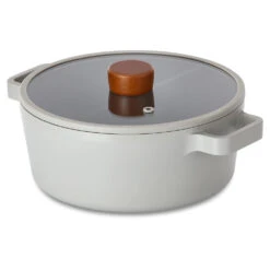 Neoflam Fika Reserve 22cm Stockpot Induction With Silicon Rim Glass Lid Midnight Green -Neo Flam neo2005202178