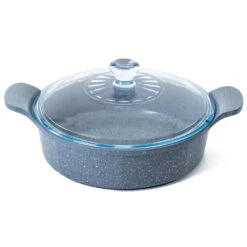 Neoflam 24cm Low Casserole Pot Induction Marble