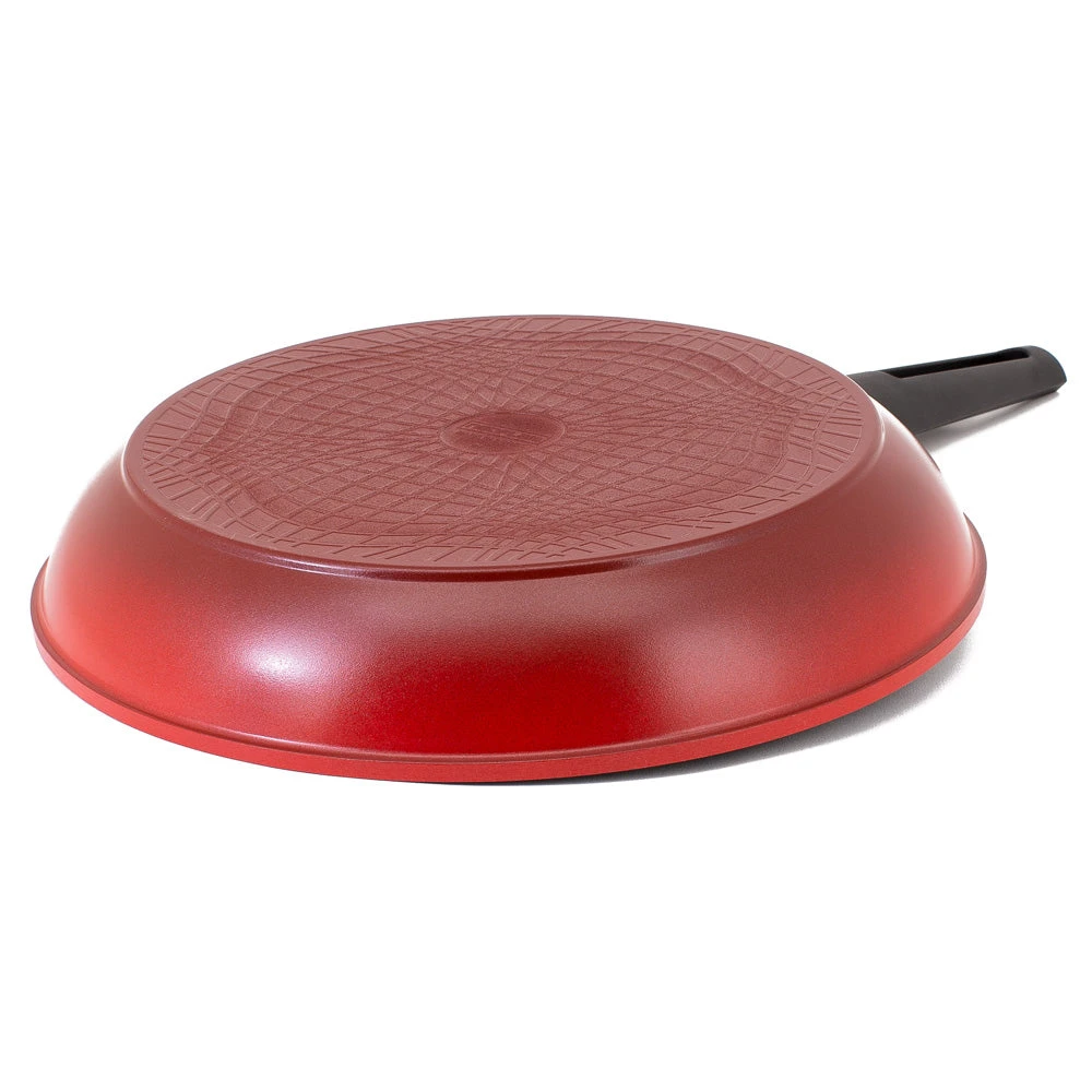 Neoflam Amie 32cm Fry Pan Induction Red 3 Neoflam Amie 32cm Fry Pan Induction Red - Image 3