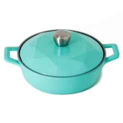 Neoflam Carat 24cm Low Casserole -NON Induction With Die-Cast Lid Mint