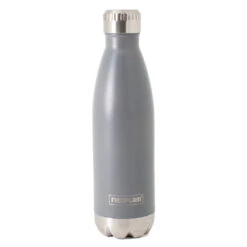 500ml Neoflam Classic Stainless Steel Double Walled And Vacuum Insulated Water Bottle Grey