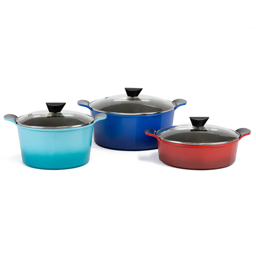 Neoflam Induction Set 3pc Casserole 1 Neoflam Induction Set 3pc Casserole