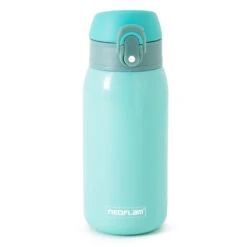 320ml Neoflam Stainless Steel Double Walled And Vacuum Insulated Water Bottle For Kids Blue Metal