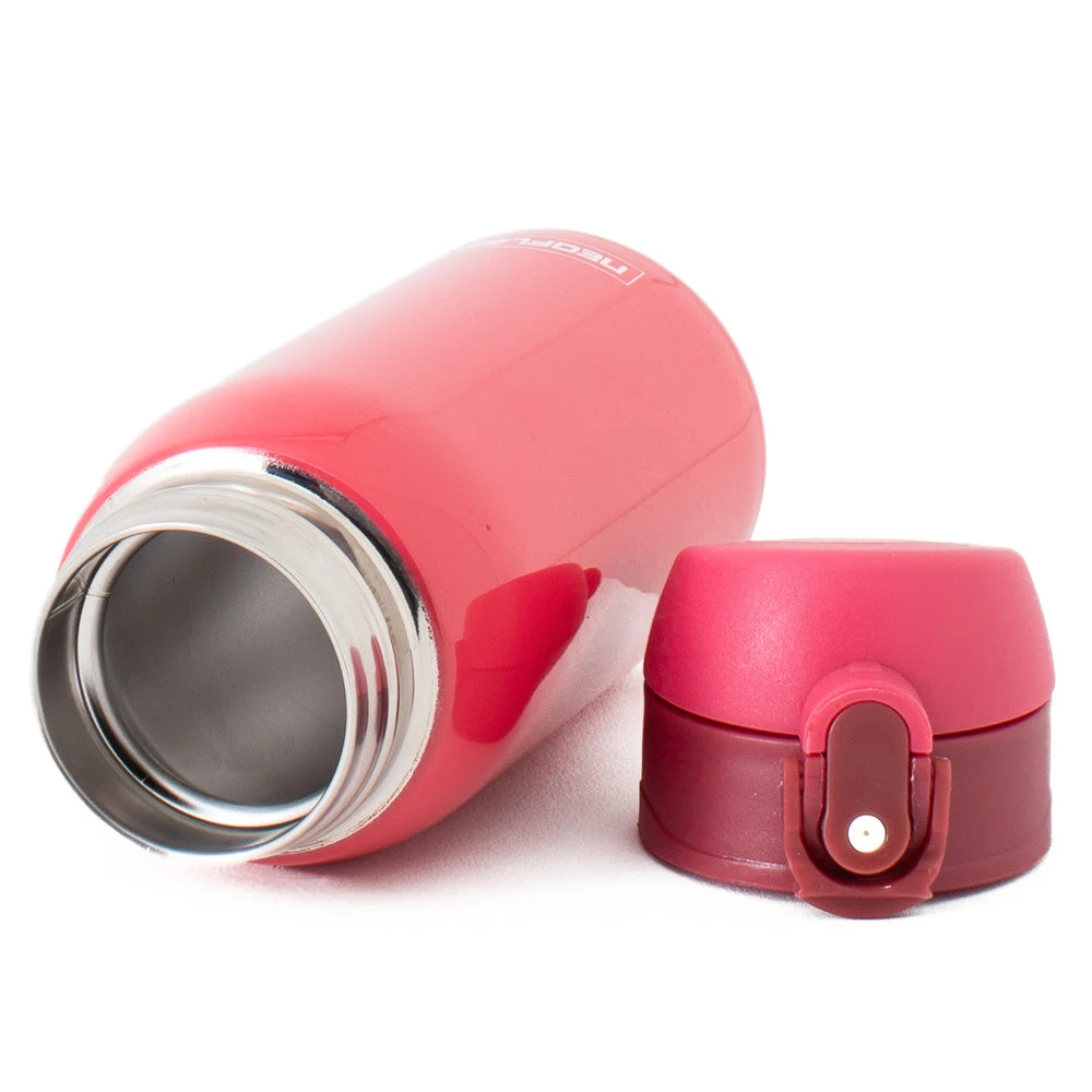 320ml Neoflam Kids Stainless Steel Double Walled And Vacuum Insulated Water Bottle Red Metal 2 320ml Neoflam Kids Stainless Steel Double Walled And Vacuum Insulated Water Bottle Red Metal - Image 2
