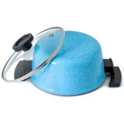 Neoflam Luke Hines 20cm Casserole Induction Marble Blue -Neo Flam neoflam luke hines 20cm casserole induction marble blue a35746