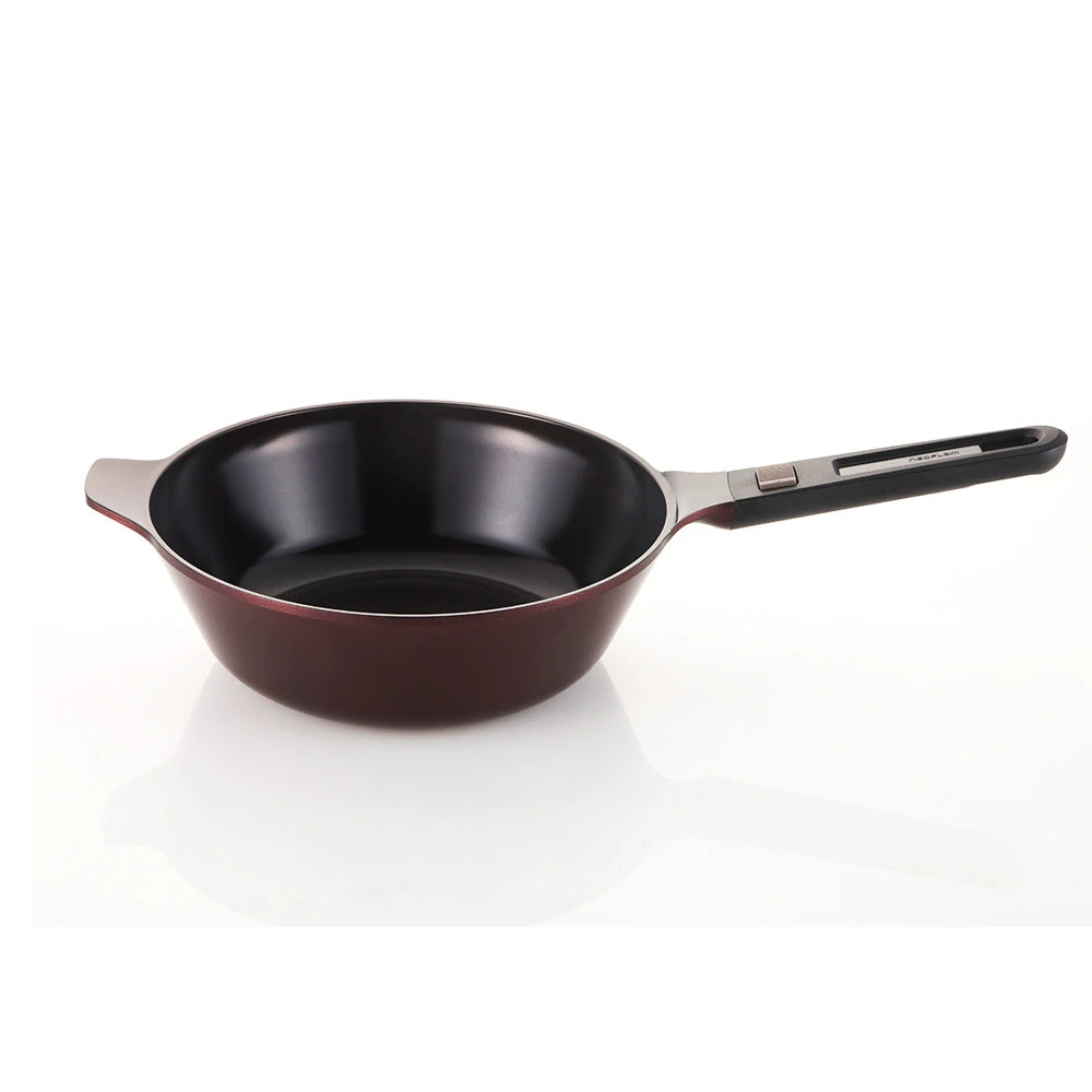 Neoflam MyPan 28cm Wok Pan Induction Red Ruby 1 Neoflam MyPan 28cm Wok Pan Induction Red Ruby