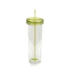 Neoflam Rever Double-Walled Hydration Cup With Straw 700ml Green