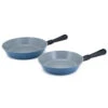Neoflam Twin Pack - 24cm & 28cm Fry Pans - Blue
